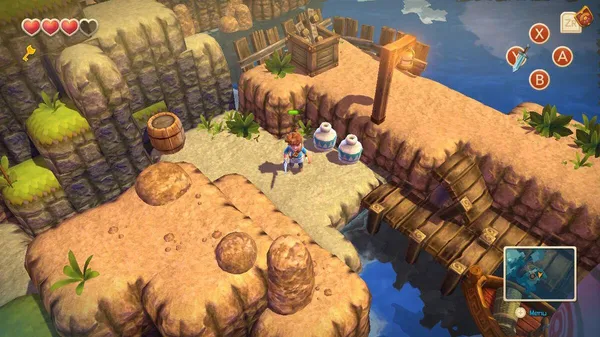 game 2d mobile - Oceanhorn