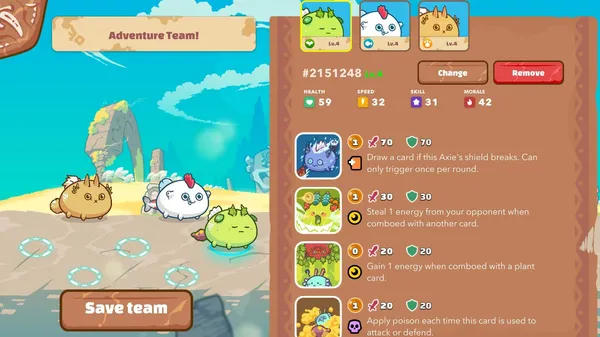 game axie infinity - Axie Infinity Adventure