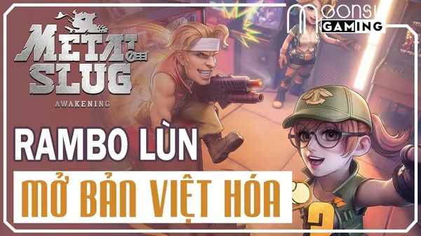 game thùng - Metal Slug: Game Bắn súng kinh điển Rambo