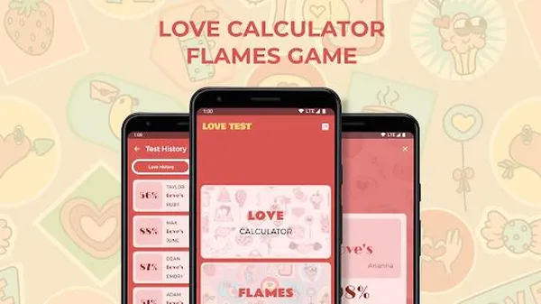 game valentine - Love Calculator